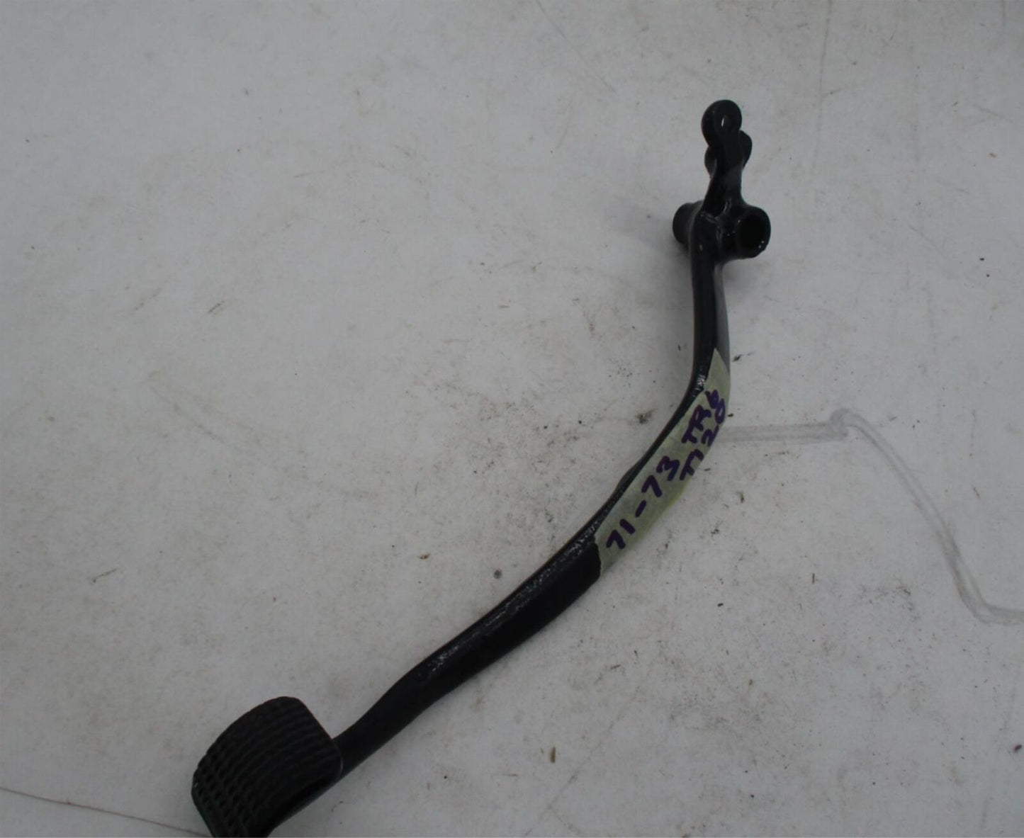 Vintage Original Triumph 1971-1973 TR6 T120 Rear Black Brake Pedal