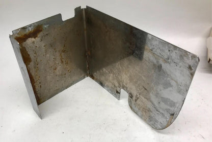 Harley Chrome Vintage Battery Tray Side Cover Smooth Shovelhead