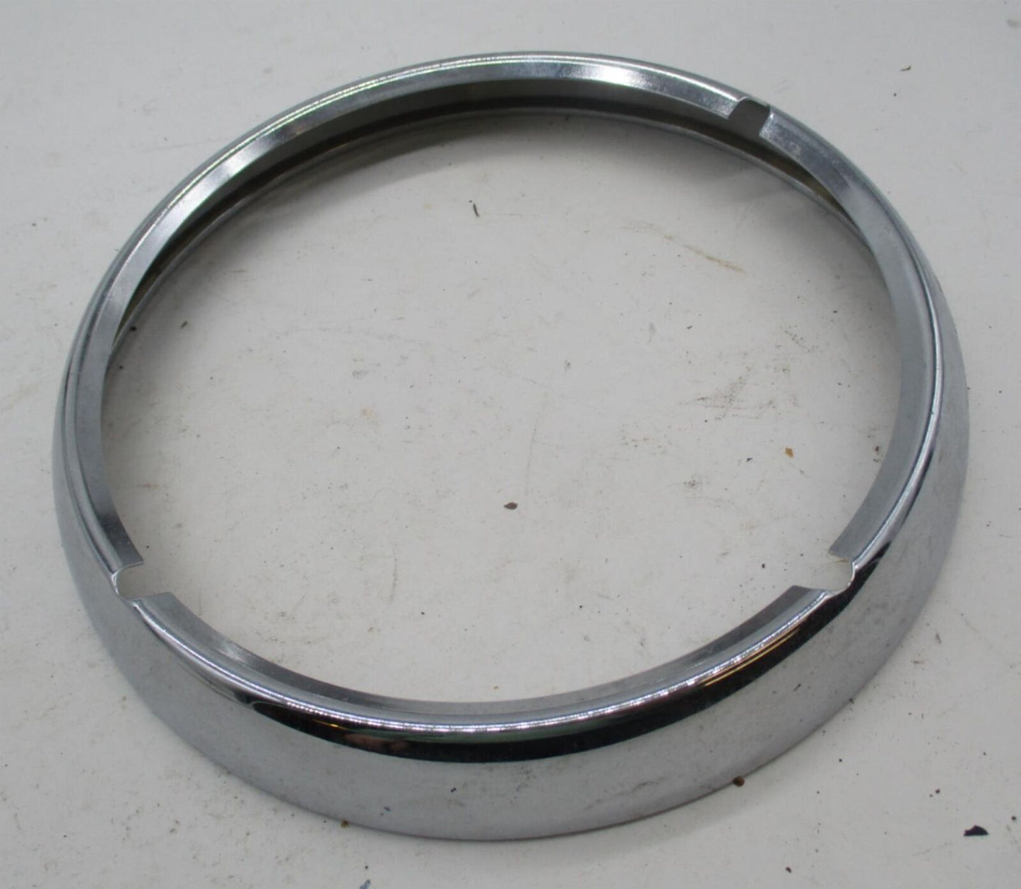Vintage Motorcycle Chrome 7" Headlight Retaining Trim Bezel Ring