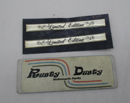 Pair of Honda Goldwing GL Limited Edition Decals 5.75" x 0.5"