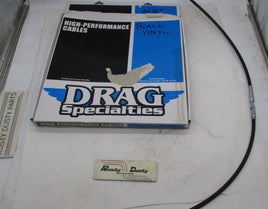 Harley Davidson Drag Specialties NOS Black Vinyl 48" Clutch Cable 0652-1507