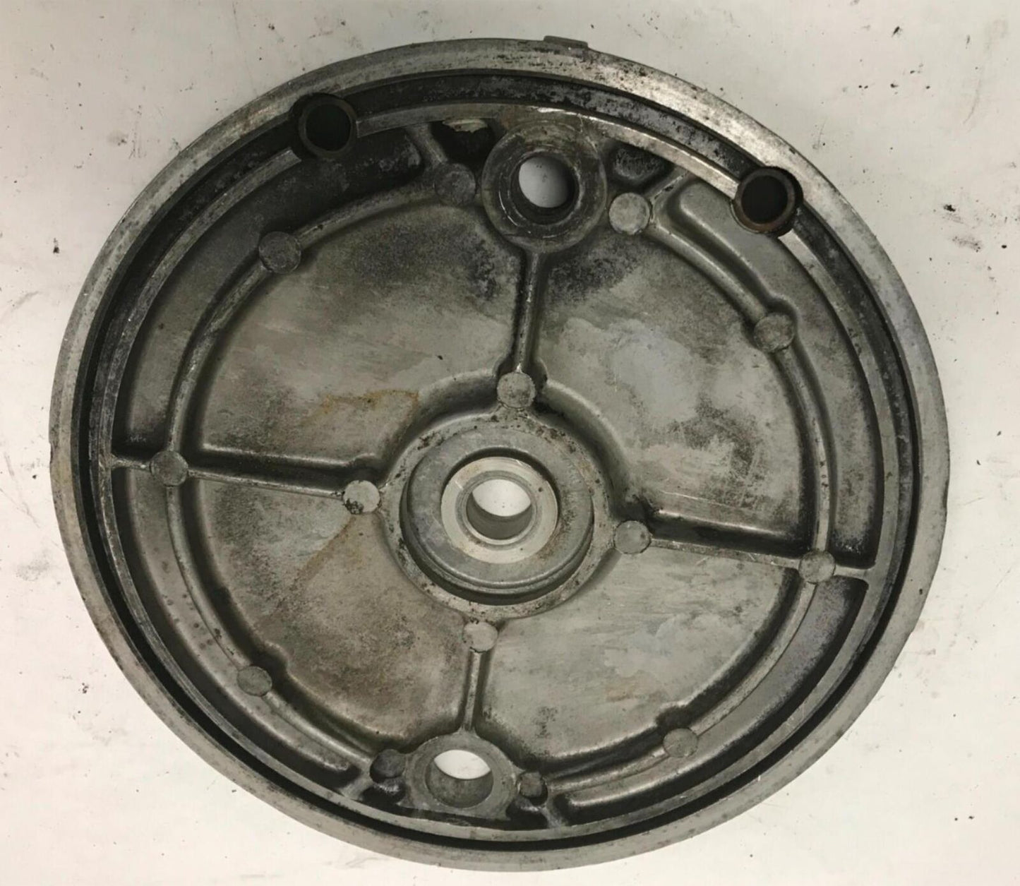 Harley Ironhead Sportster 33mm Front Brake Drum Cover 44147-64 Hamburger Drum