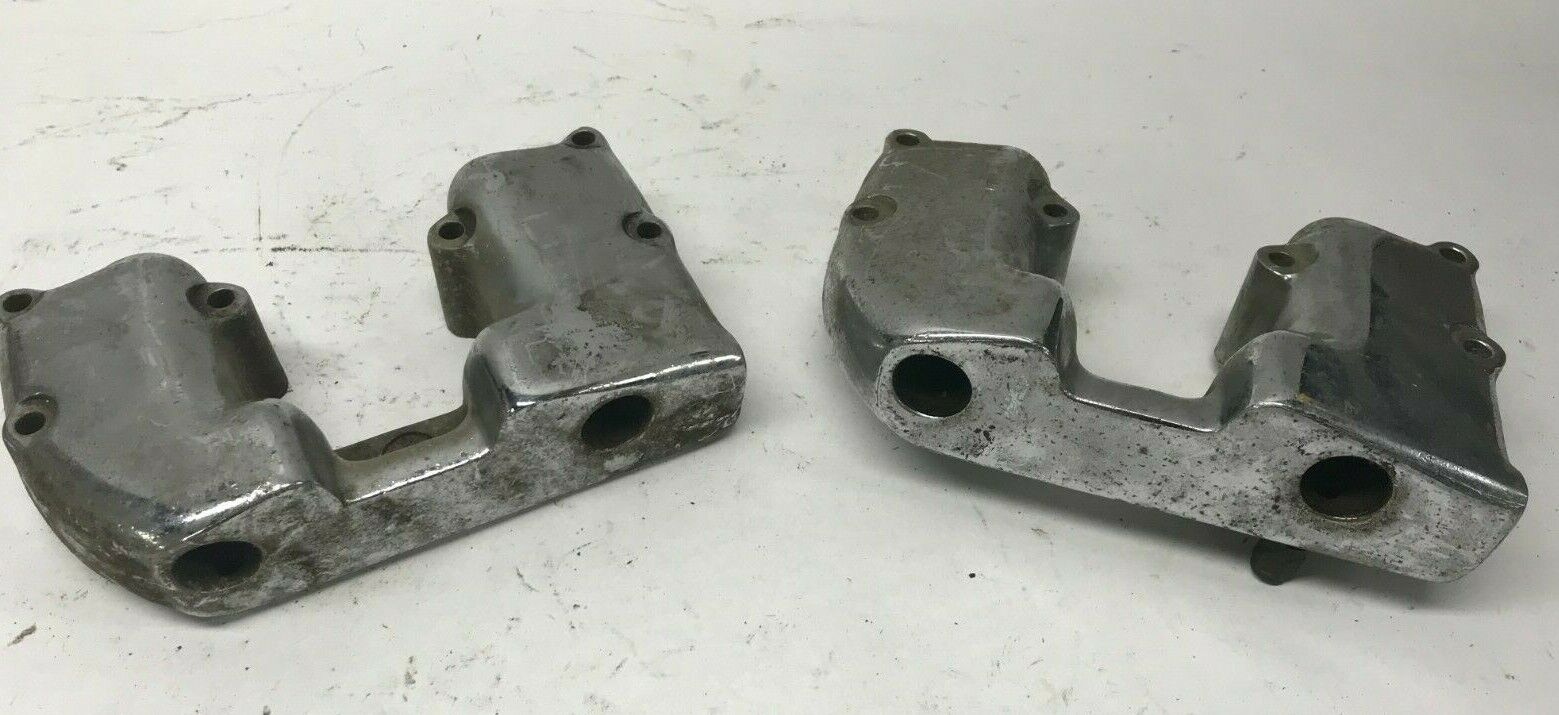 Harley-Davidson Ironhead Sportster Rocker Box Heads Set Chrome 71-85 X ...