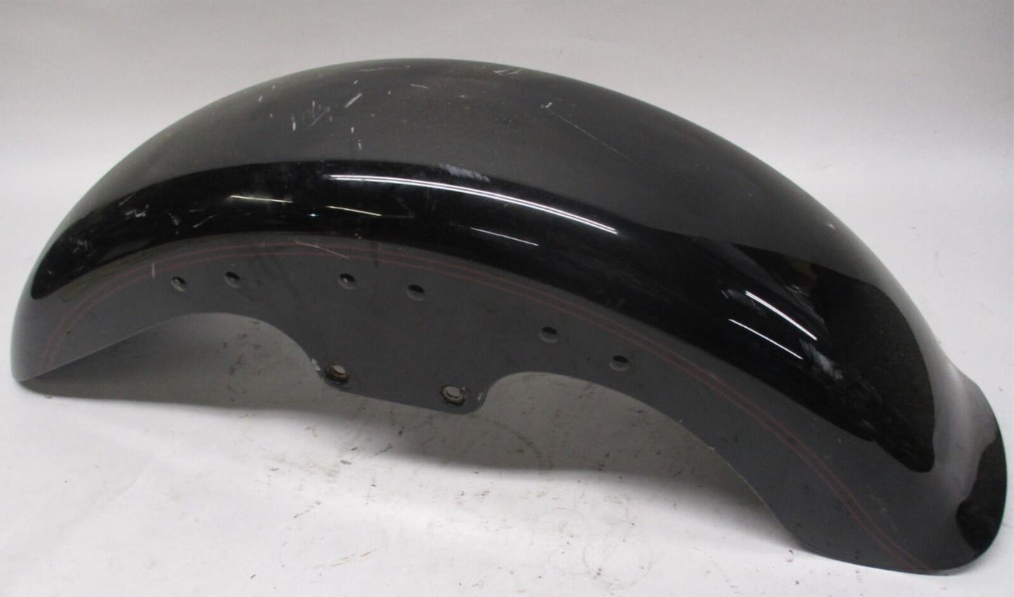 Harley-Davidson Fatboy Softail Front Black Fender Red Pin Stripe