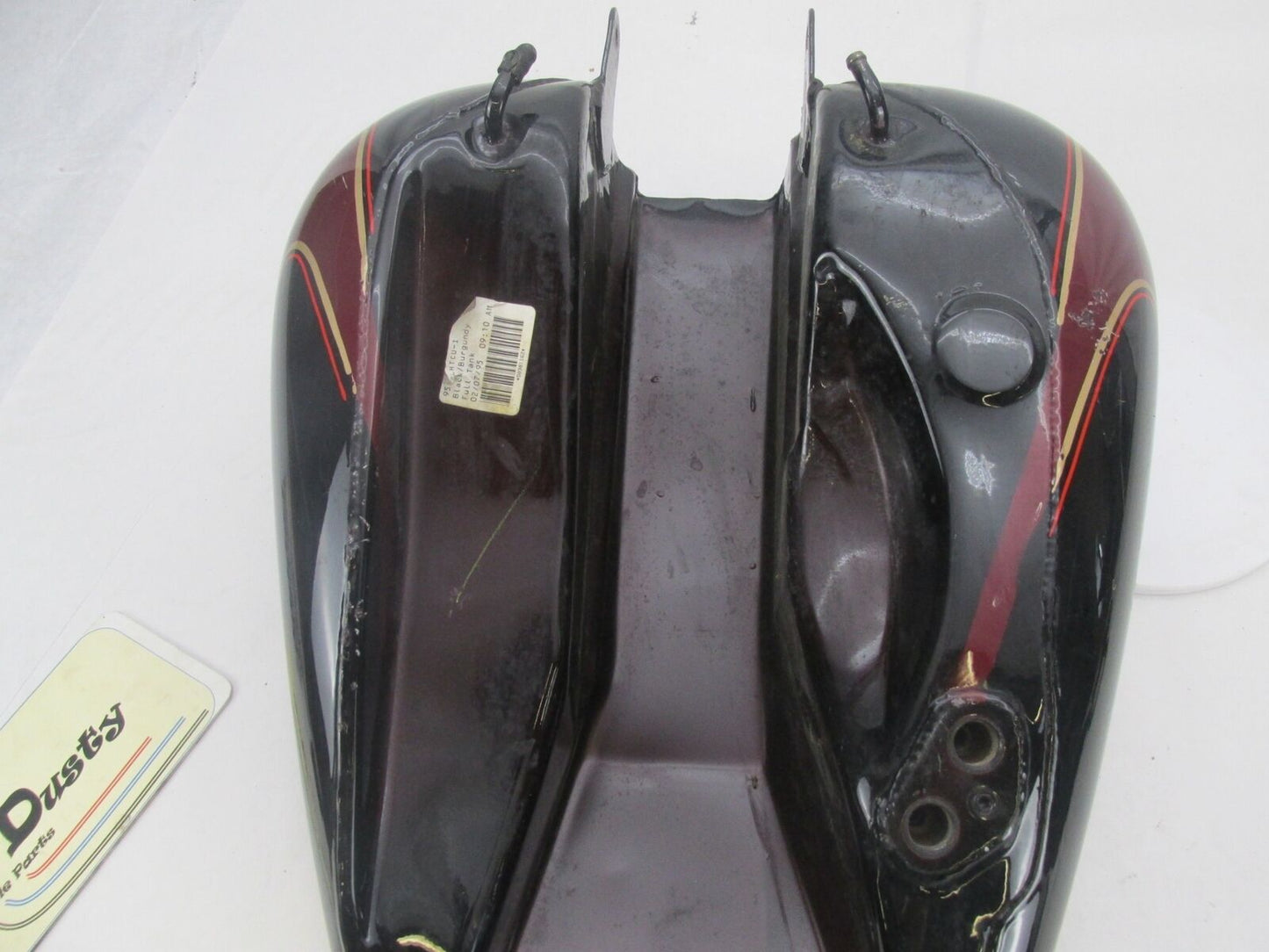 Harley 30th Anniversary 1995 FLHTCU Black Burgundy Electra Glide Gas Fuel Tank