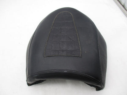 Harley Davidson Genuine Leather Passenger Snake Skin Look Seat