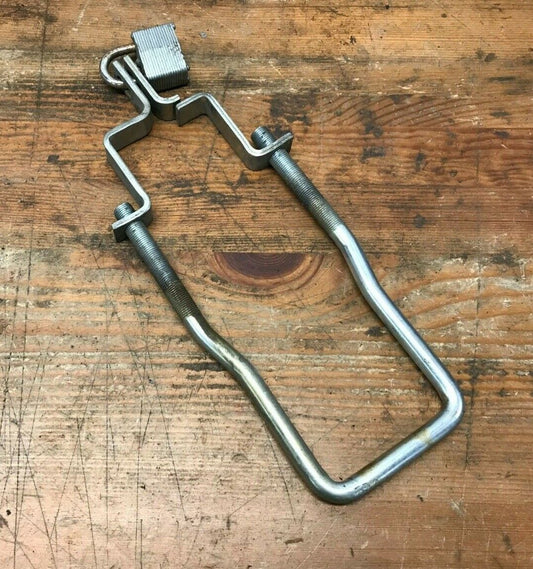 Vintage Motorcycle "Universal Front Wheel Lock Broken For Parts