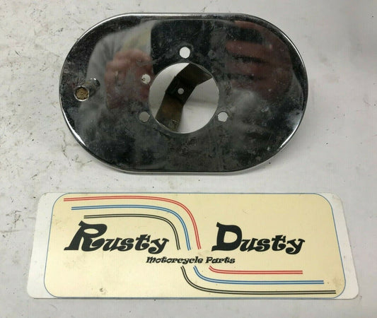 Harley Air Cleaner Backing Plate Bendix Ironhead Shovelhead Bobber Chopper