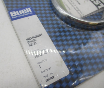 Harley Buell Genuine NOS Instrument Gauge Bezel 74613-01Y