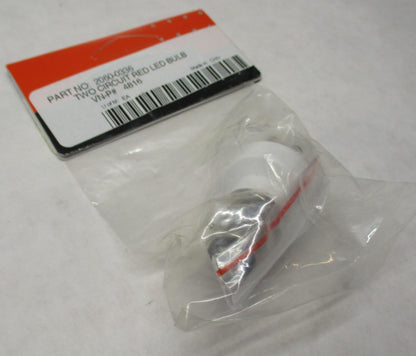 Kuryakyn 4816 Two Circuit Red Led Turn Signal Bulb Light Harley