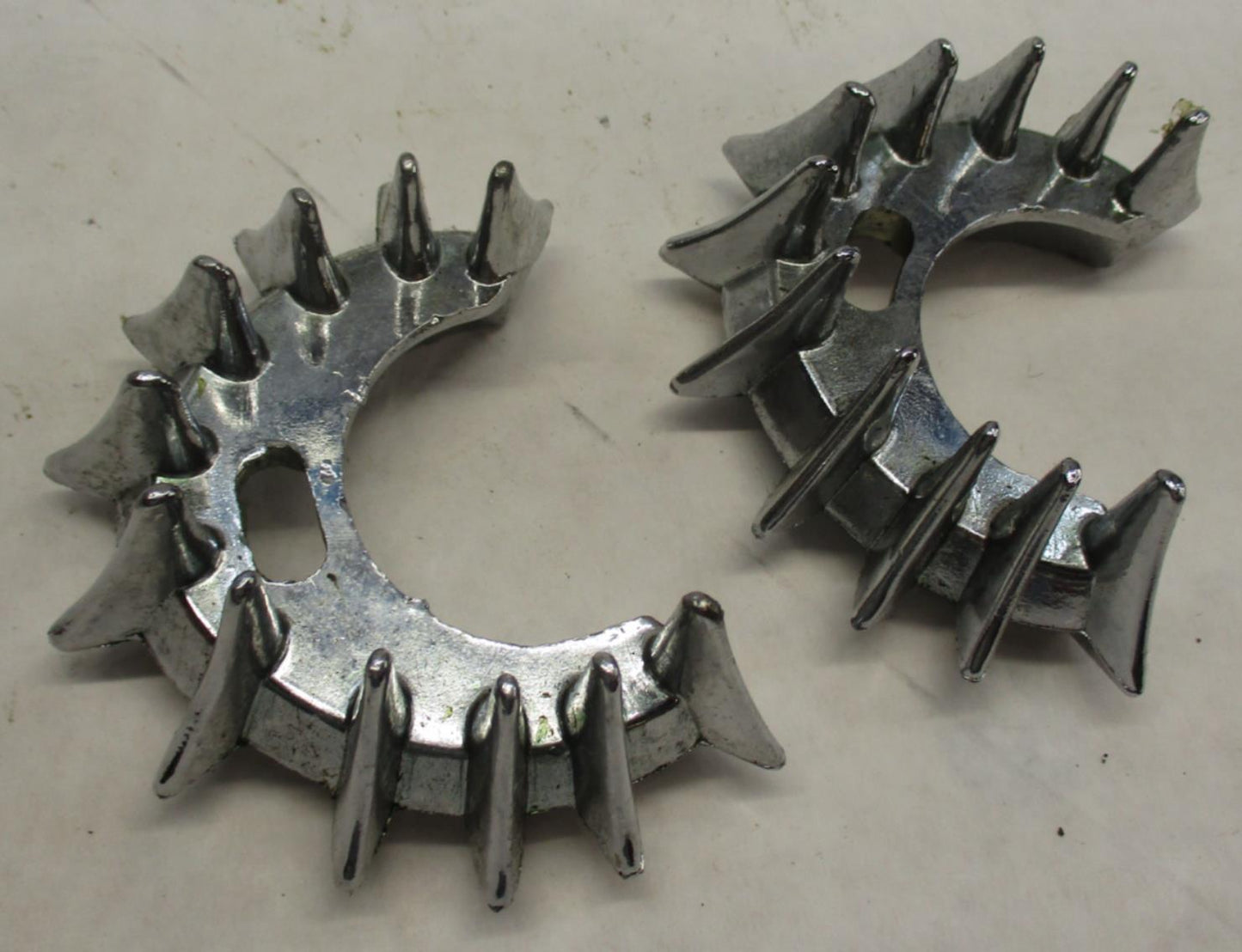 Set of Honda CB 750 Exhaust Header Heat Sinks Flange Clamps