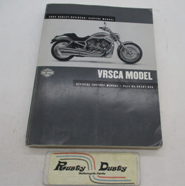 Harley Davidson Official Factory V-Rod VRSCA Service Manual 2002 99501-02A
