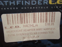 Pathfinder LED Headlight Adapter Wire Harness Dual H9/ H11 to H4 H42HLA