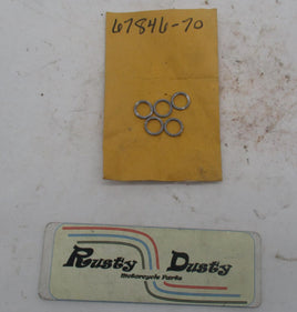 Lot of 5 Harley Davidson Genuine NOS Toggle Switch Nuts 67846-70