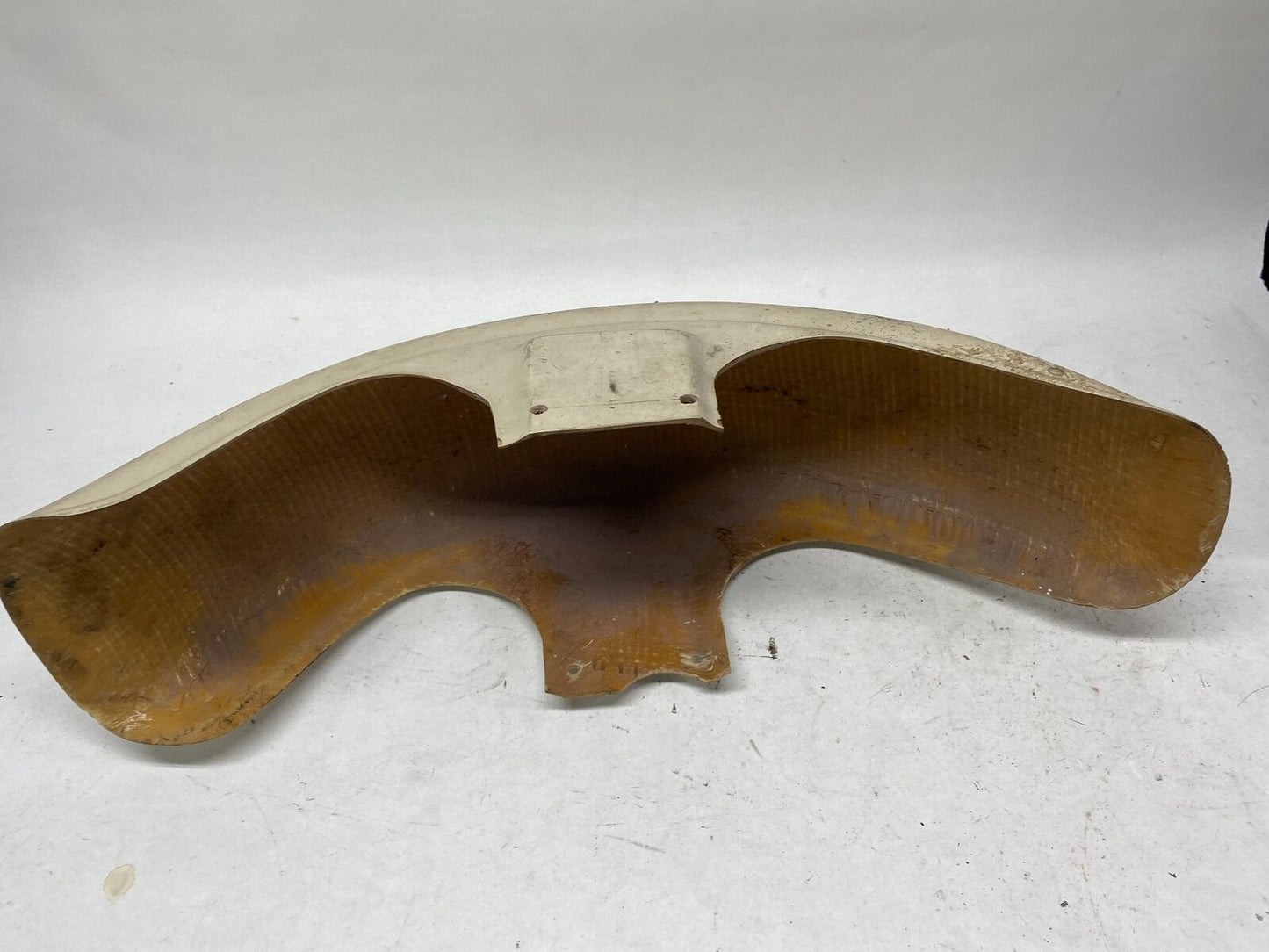 Harley Davidson 6" Vintage Fiberglass Resin Front Fender Vintage
