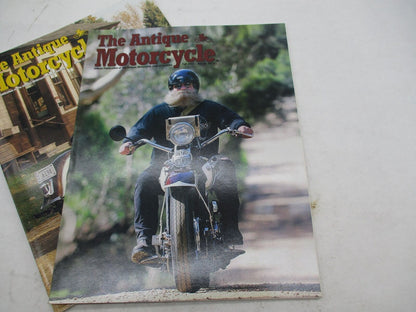 Lot of 3 The Antique Motorcycle Magazines Fall, Winter 2003 and Summer 2007