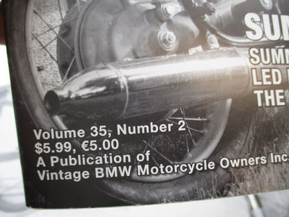 Complete Set of 4 The Vintage BMW Motorcycle Magazines Volume 35