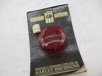 Harley Davidson Custom Chrome Red Turn Signal Lens 26-149