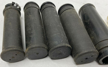 Large Lot of Stock OEM Harley Davidson Handlebar Grips Throttle Tubes