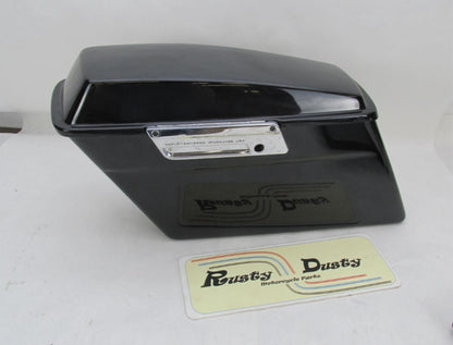 Harley Davidson Genuine NOS Vivid Black Left Hard Saddlebag 90893-95DH