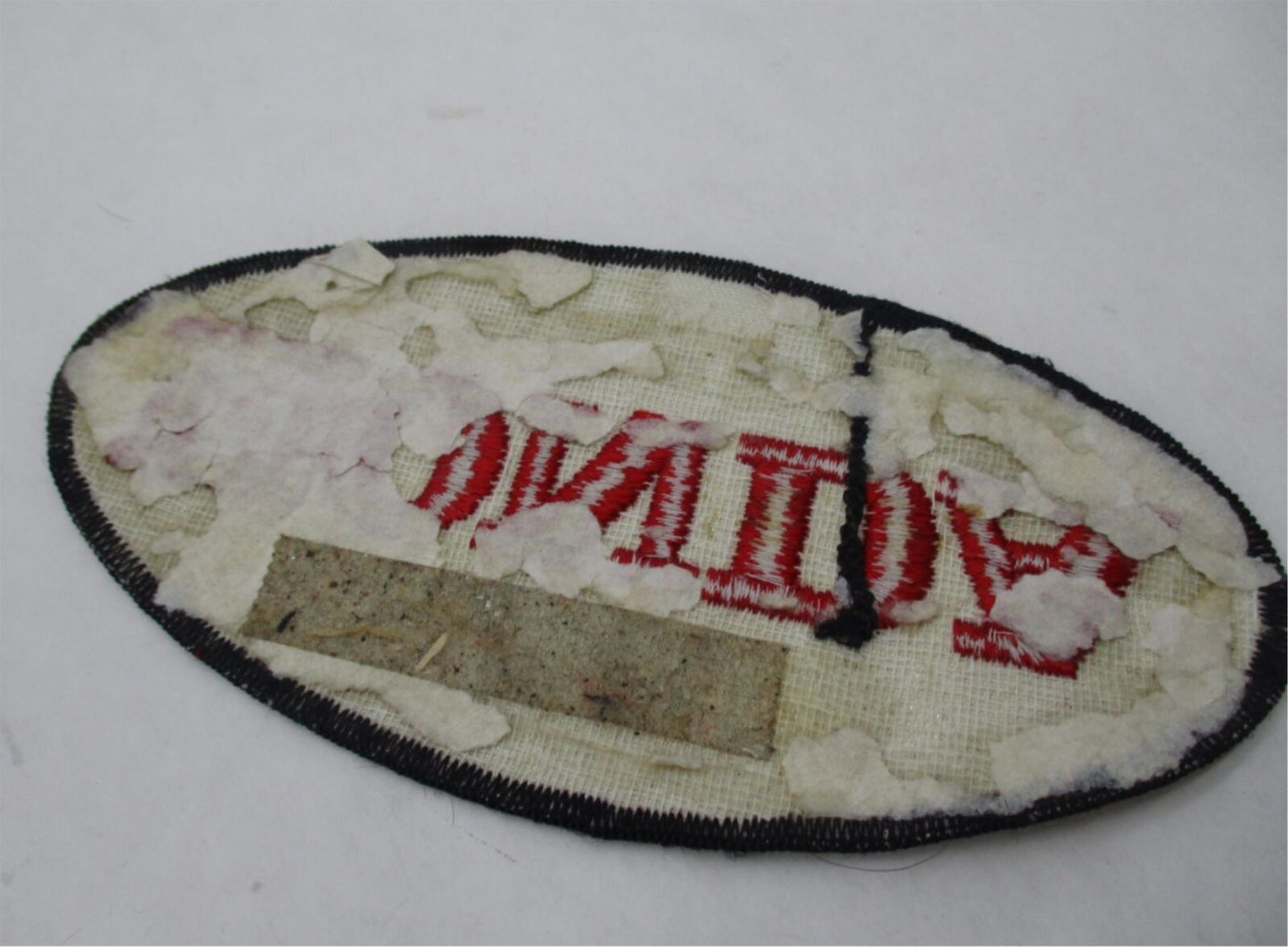 Vintage Honda Motorcycle Oval Patch 6" x 3"