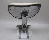 Harley Davidson Shovelhead Panhead White Adjustable Flex-A-Back Flex Backrest