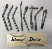 Lot of Harley Style Mirror Stems Aftermarket