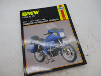 BMW 1983 to 1989 Haynes K100 and 75 Owners Workshop Manual Book