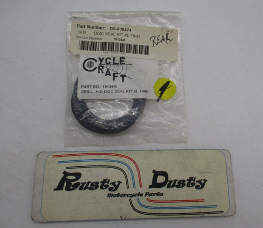 Harley Davidson 79/81 XL Cycle Craft Caliper Disc Seal Kit DS-530474