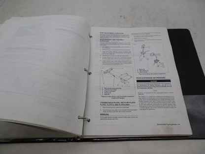 Harley Davidson 2010 Pre Delivery and Set up Instruction in Binder 99947-10