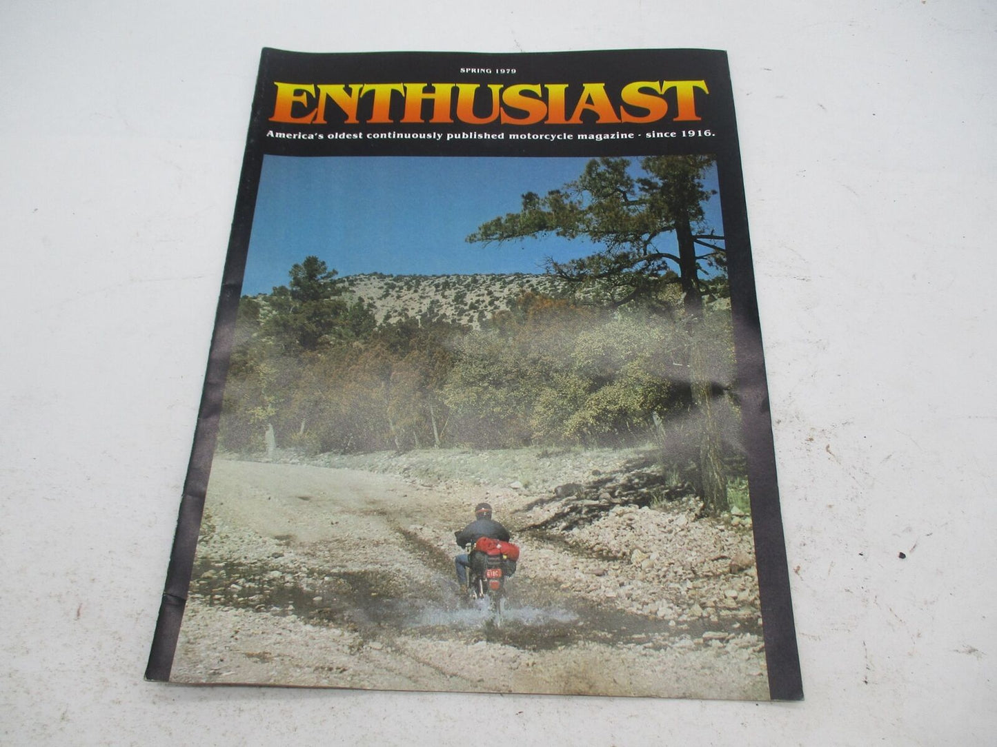 Harley Davidson Enthusiast Motorcycle Magazine Spring 1979