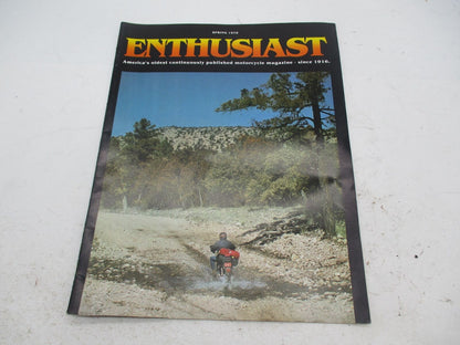 Harley Davidson Enthusiast Motorcycle Magazine Spring 1979