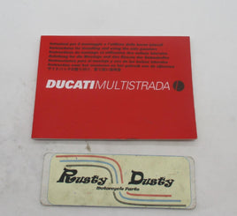 Ducati Multistrada Motorcycle User Manual