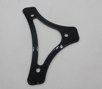 Harley Davidson Black Passenger Sissy Bar Backrest Pad Bracket Mount