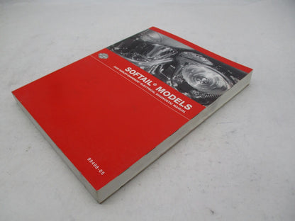 Harley Davidson Official 2005 Softail Electrical Diagnostic Manual 99498-05