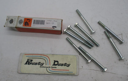Lot of 8 Harley Davidson Genuine NOS Generator Mounting Bolts 30013-71