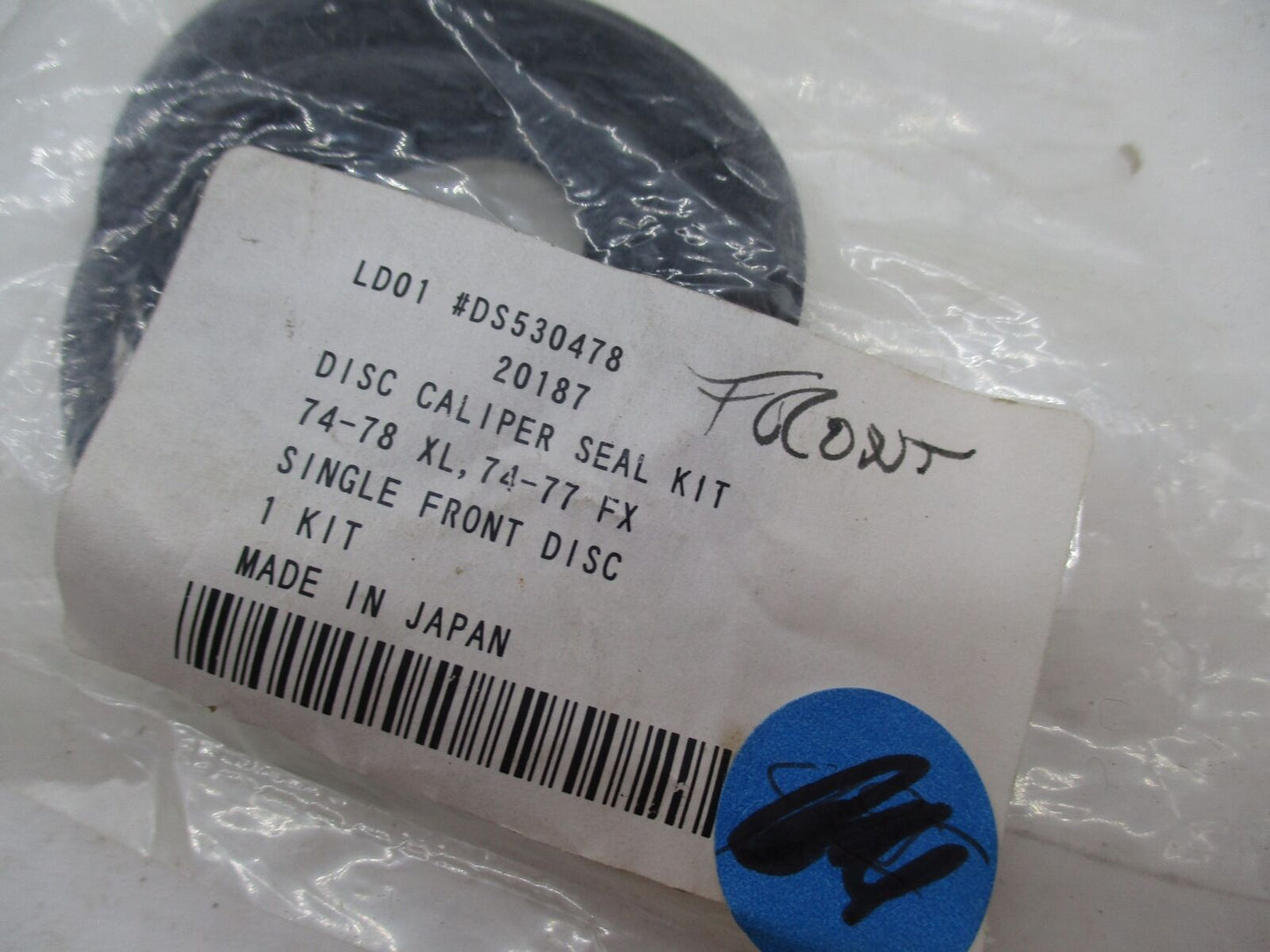 Harley Davidson Drag Specialties Single Disc Caliper Seal Kit XL FX  DS530478