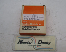 Harley Davidson Genuine NOS FL 0.010  AMF Piston Ring Set 22357-53