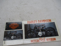 Harley Davidson Rodney C. Gott Postcard Motorcycle Museum Book Souvenier