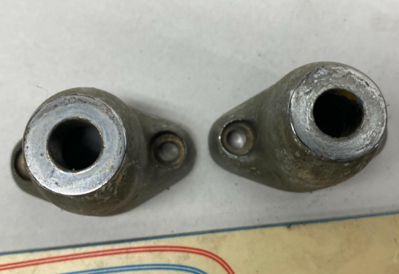 Vintage Harley Davidson Panhead Shovelhead Turn Signal Standoffs Brackets