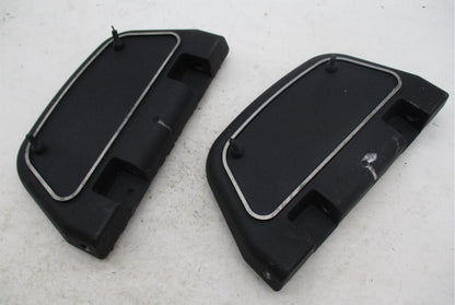 Pair of Harley Davidson Passenger Floorboards Base plates and Rubber Inserts