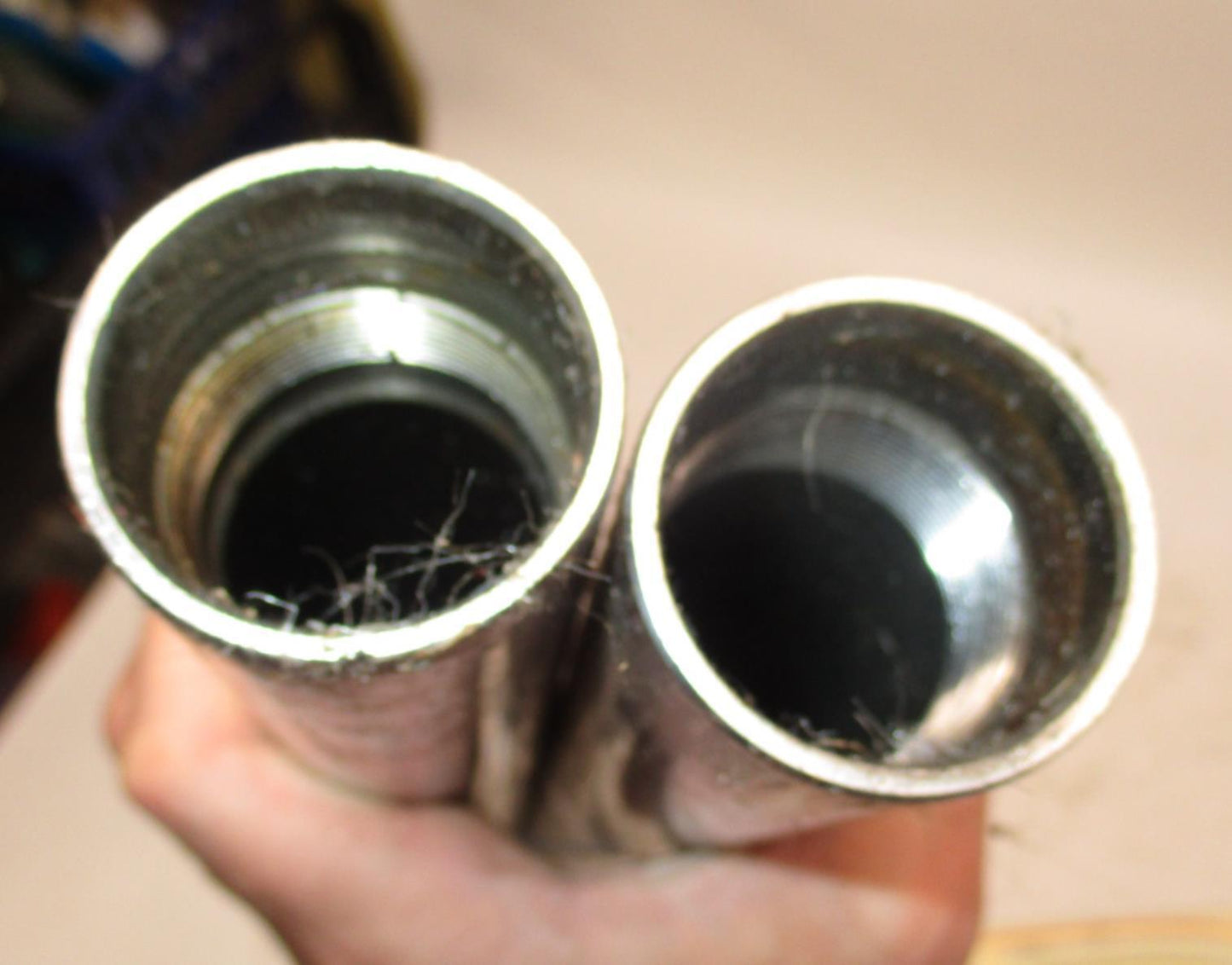 Harley Davidson 41mm Fork Tubes Pair 24-1/4" Long #3