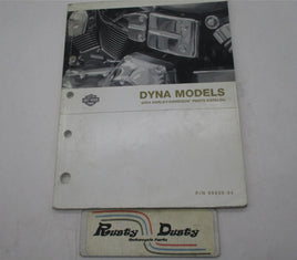 Harley Davidson Official Factory 2004 Dyna Parts Catalog 99439-04