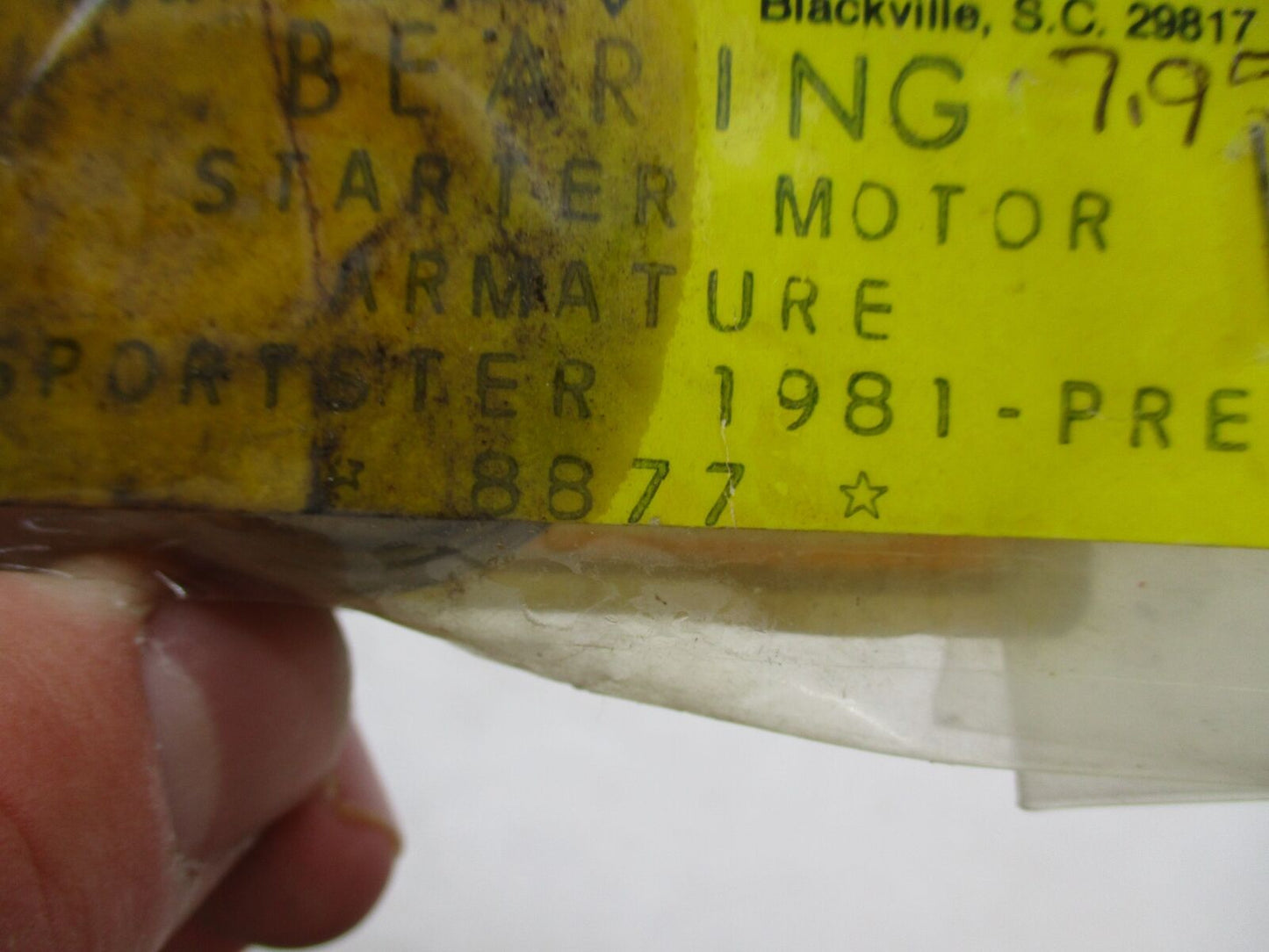 Harley Davidson V-Twin Starter Motor Armature Bearing 12-0358 8877