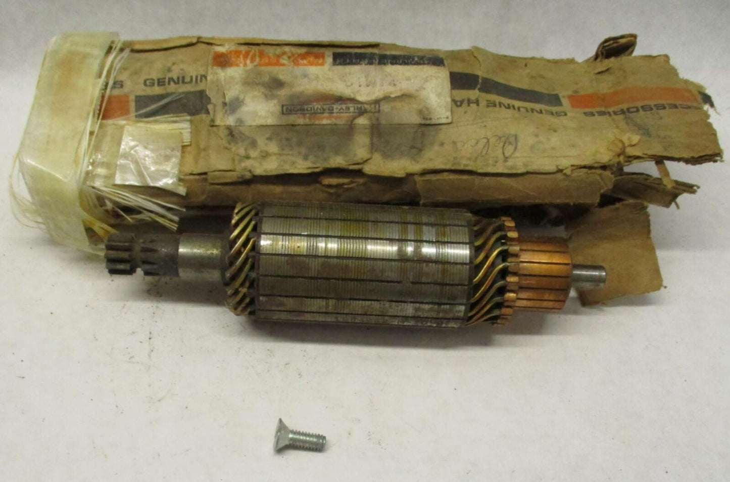 Vintage Harley Davidson NOS Panhead Starter Armature 31513-65