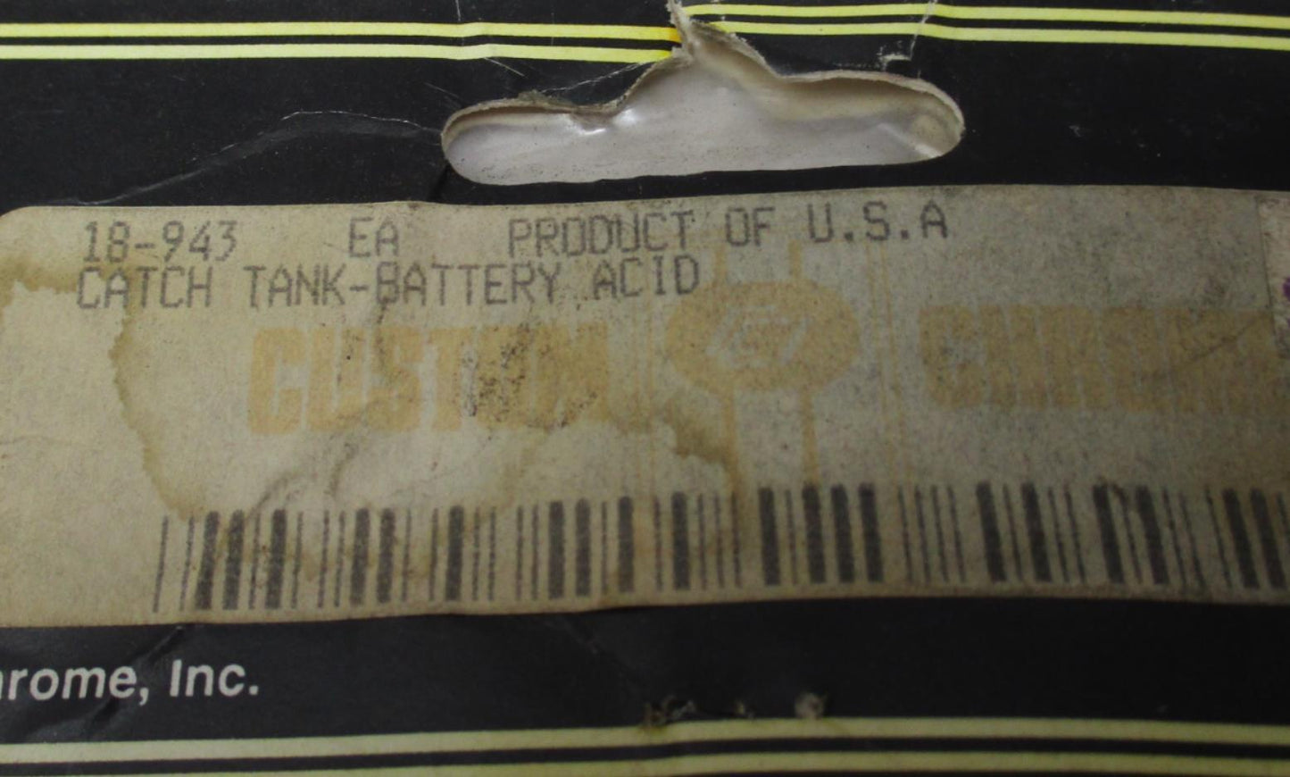 Custom Chrome Harley Davidson Tank Battery Catch 18-943