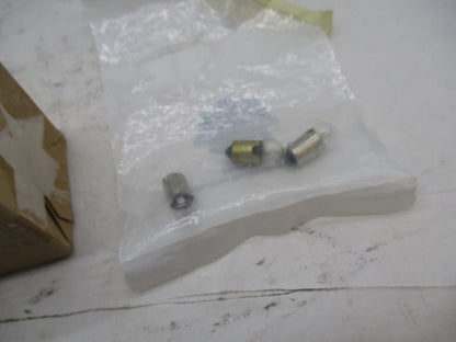 Lot of 3 Harley Davidson Panhead Beam Indicator Light Bulbs Clear 71092-68A