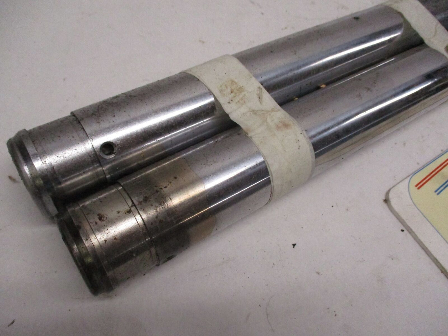 Harley Davidson 41mm Fork Tubes Pair 24-1/4" Long #3