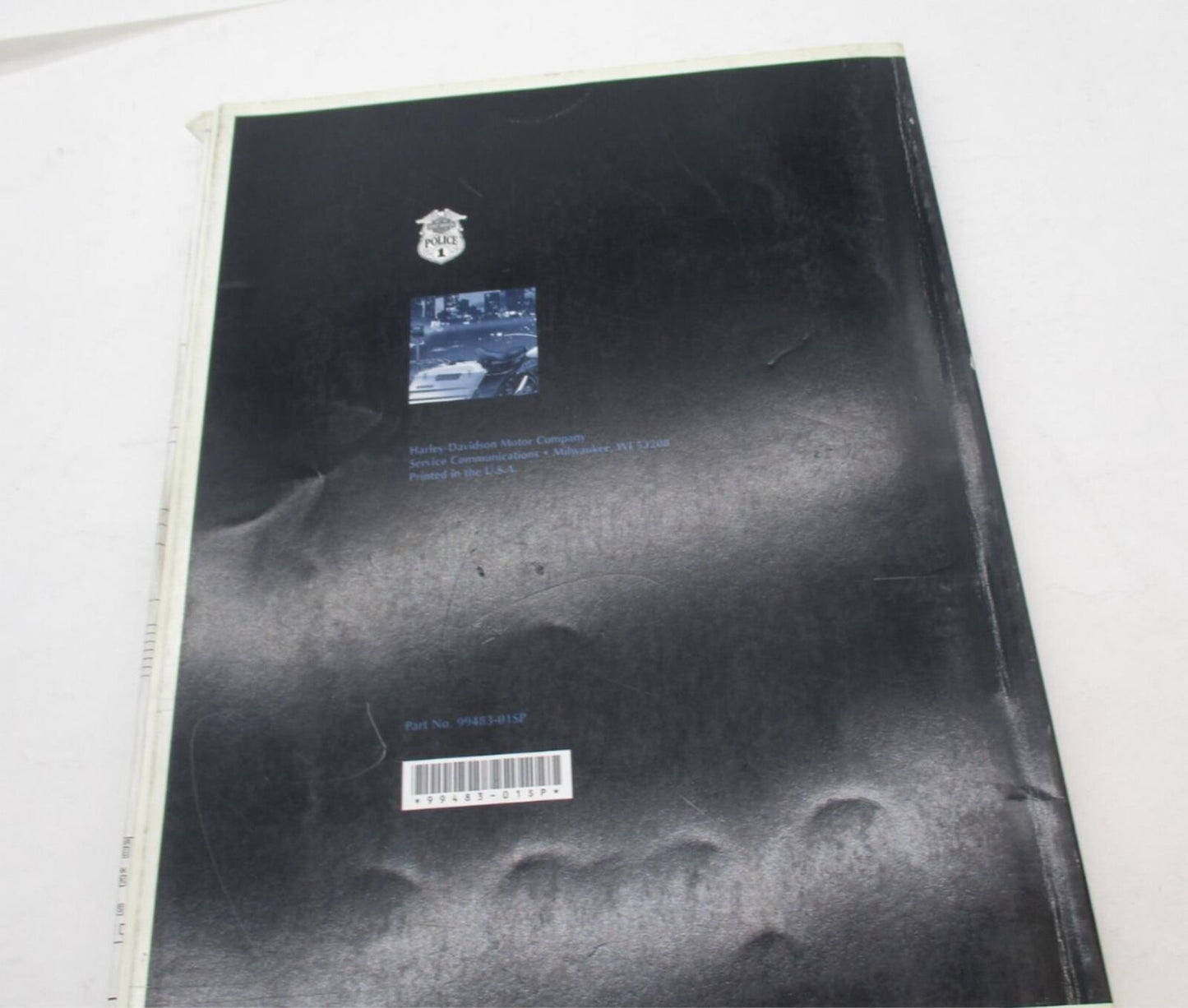 Harley Davidson Official 2001 Police Service Manual Supplement 99483-01SP
