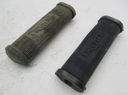 Pair of Triumph T120 TR6 6T 5T Pre Unit Rear Foot Rubber Replacements